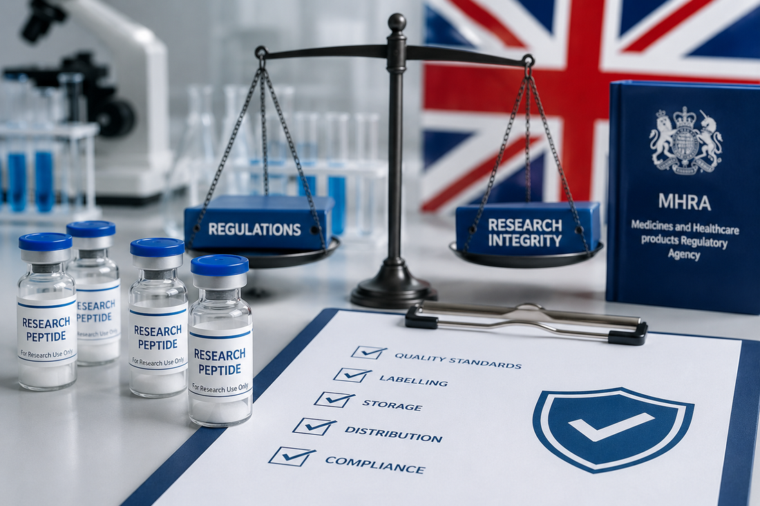 How Research Peptides Are Regulated in the UK